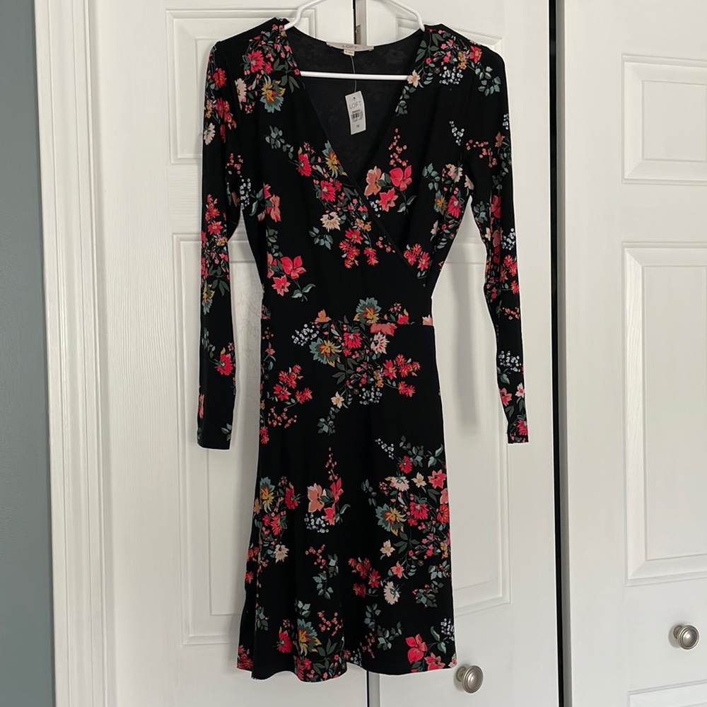 NWT Loft wrap dress, size xs